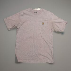 Carhartt purple haze Short Sleeve Cotton Blend Loose Fit T-Shirt Men Sz M